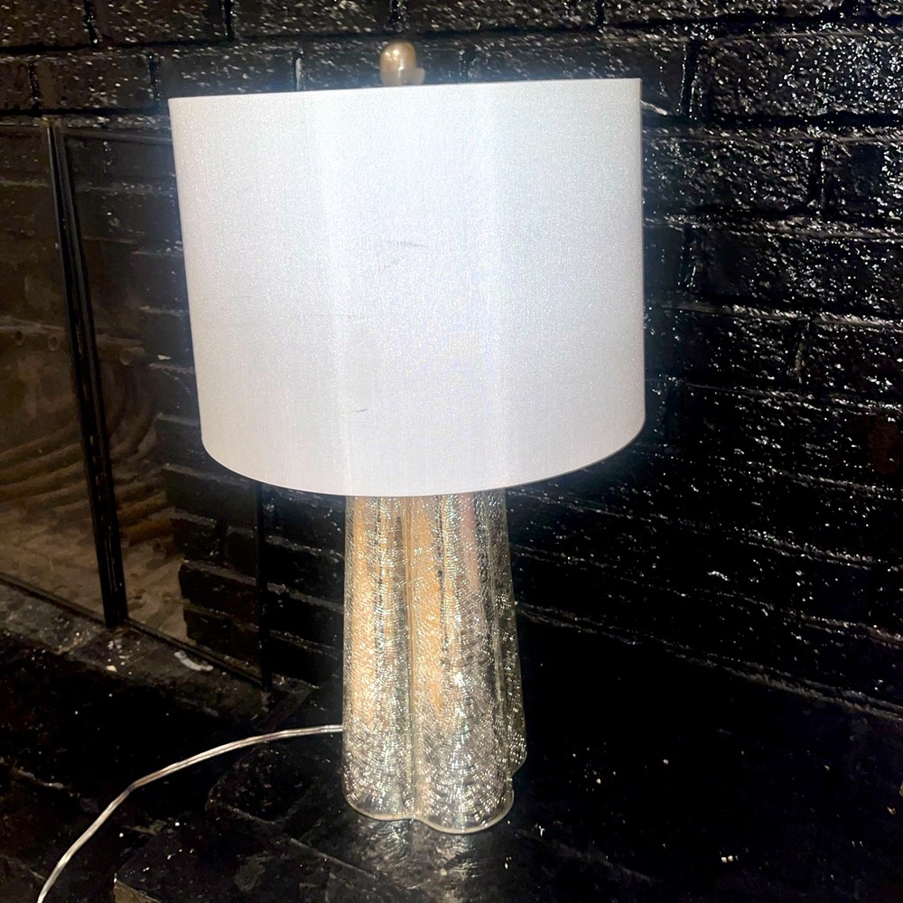 Brand new table lamp great for a bedroom too!